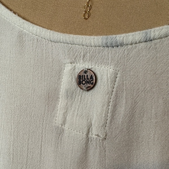 133. Billabong Floral Long Sleeve Mini Dress XS - Picture 5 of 7